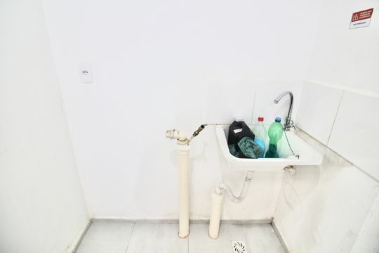 Área de serviço  de apartamento para alugar com 2 quartos, 54m² em Lageado, Ferraz de Vasconcelos