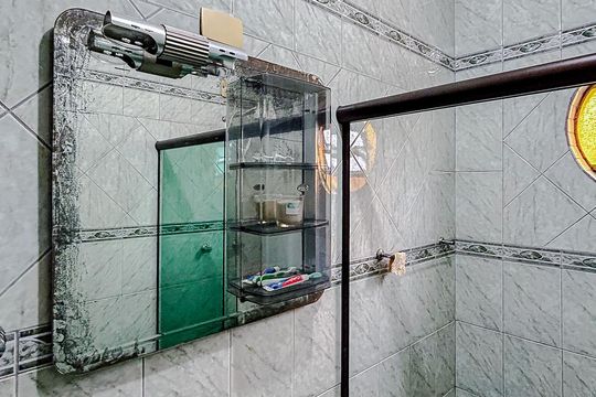 Banheiro de casa para alugar com 3 quartos, 140m² em Penha de França, São Paulo