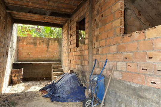 Garagem de casa à venda com 3 quartos, 110m² em Tijuca, Contagem