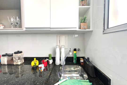 Área de Serviço de apartamento à venda com 2 quartos, 55m² em Arpoador, Contagem
