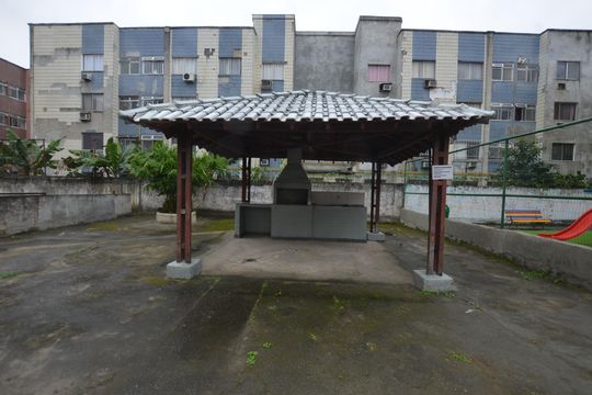 Área comum - Churrasqueira de apartamento à venda com 2 quartos, 48m² em Jardim Sulacap, Rio de Janeiro