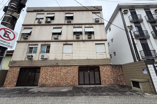 Fachada de apartamento para alugar com 2 quartos, 70m² em Vila Belmiro, Santos