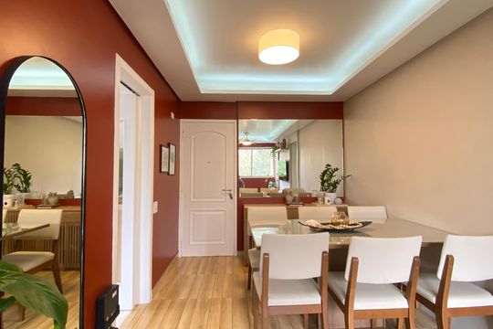 Sala de apartamento para alugar com 2 quartos, 60m² em Vila Yara, Osasco