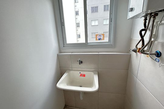 Área de Serviço de apartamento para alugar com 1 quarto, 40m² em Todos Os Santos, Rio de Janeiro