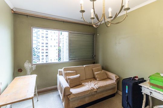 Quarto 2 de apartamento para alugar com 2 quartos, 120m² em Consolação, São Paulo