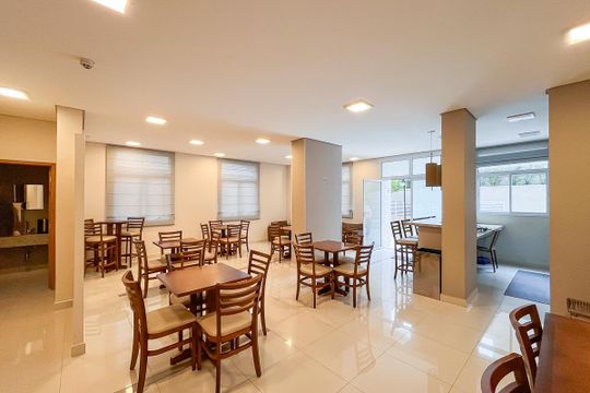 Salão de festas de apartamento à venda com 3 quartos, 133m² em Olímpico, São Caetano do Sul
