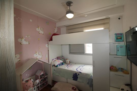 Quarto 1 de apartamento à venda com 3 quartos, 123m² em Carandiru, São Paulo