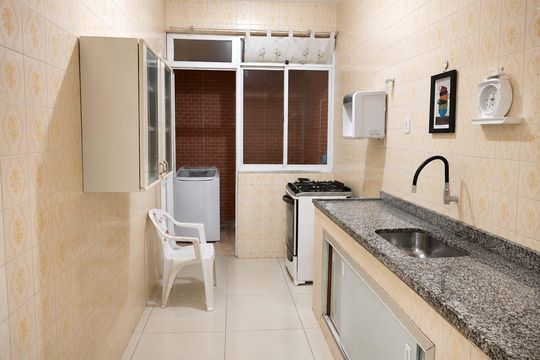 Cozinha de casa para alugar com 3 quartos, 90m² em Paciência, Rio de Janeiro
