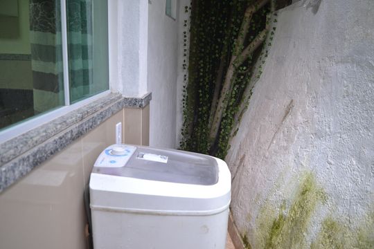 Área de Serviço de apartamento para alugar com 1 quarto, 25m² em Vila Felipe, Petrópolis
