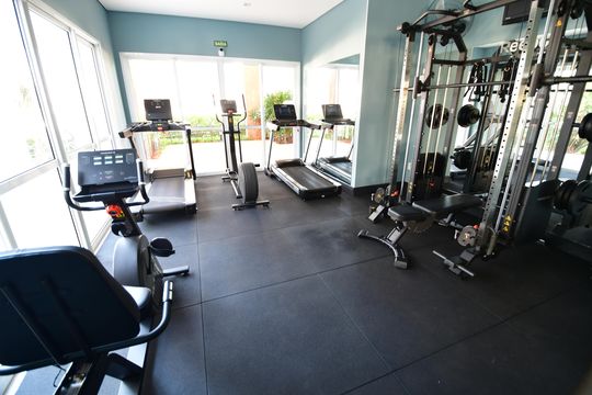 Área comum - Academia de apartamento para alugar com 3 quartos, 106m² em Parque Alto Taquaral, Campinas