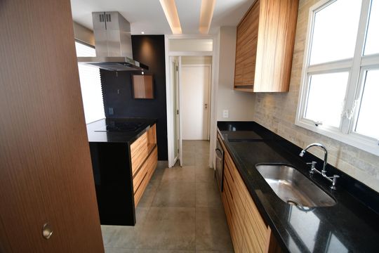 Cozinha de apartamento para alugar com 3 quartos, 106m² em Parque Alto Taquaral, Campinas