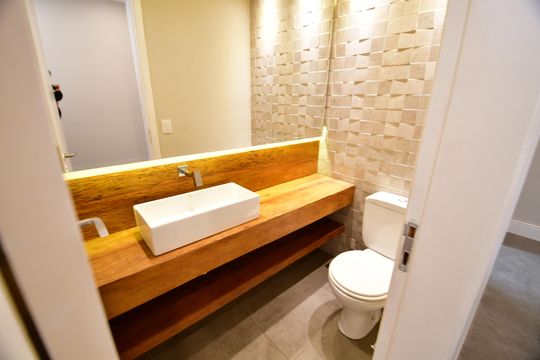 Lavabo de apartamento para alugar com 3 quartos, 106m² em Parque Alto Taquaral, Campinas