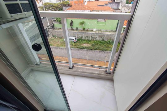 Varanda de apartamento à venda com 1 quarto, 31m² em Ipiranga, São Paulo