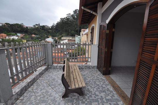 Varanda do Quarto 2 de casa à venda com 2 quartos, 360m² em Vila Irmaos Arnoni, São Paulo
