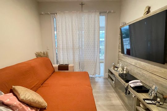 Sala de apartamento à venda com 3 quartos, 87m² em Jaguaré, São Paulo