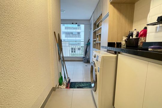 Área de Serviço de apartamento à venda com 3 quartos, 87m² em Jaguaré, São Paulo