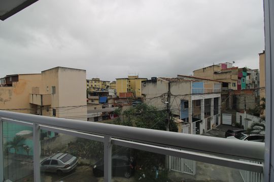 Suíte - Varanda de casa de condomínio para alugar com 3 quartos, 131m² em Freguesia (jacarepaguá), Rio de Janeiro