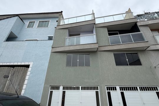 Fachada de casa de condomínio para alugar com 3 quartos, 131m² em Freguesia (jacarepaguá), Rio de Janeiro