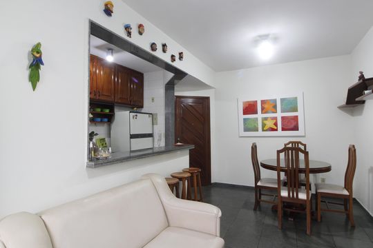 Sala de apartamento para alugar com 2 quartos, 62m² em Passagem, Cabo Frio