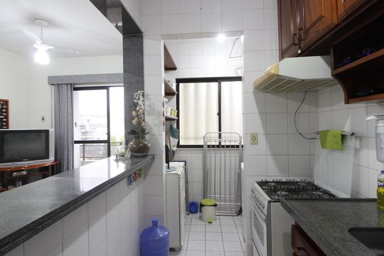 Cozinha de apartamento para alugar com 2 quartos, 62m² em Passagem, Cabo Frio