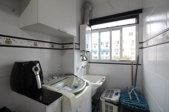 Área de Serviço de apartamento para alugar com 2 quartos, 60m² em Jacarepaguá, Rio de Janeiro