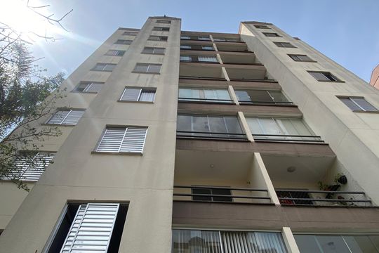 Fachada do bloco de apartamento à venda com 2 quartos, 56m² em Bandeiras, Osasco