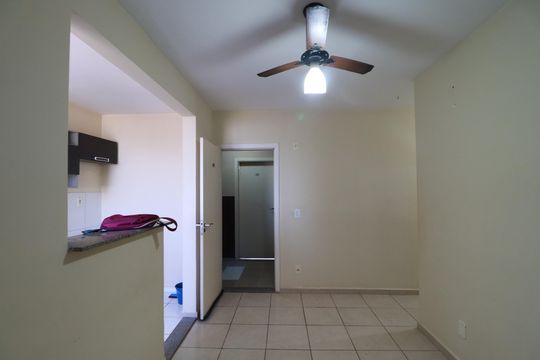 Sala de apartamento para alugar com 2 quartos, 50m² em Jardim Paulistano, Ribeirão Preto