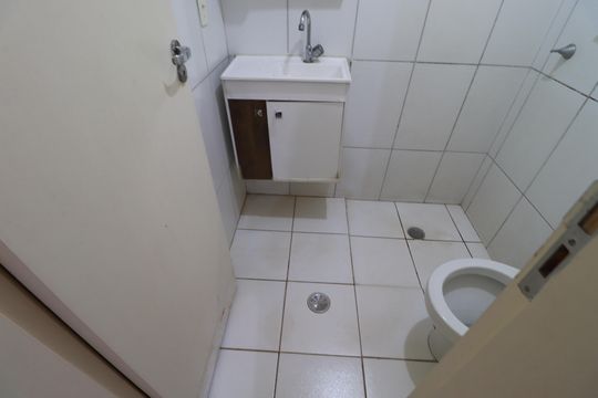 Banheiro  de apartamento para alugar com 2 quartos, 50m² em Jardim Paulistano, Ribeirão Preto