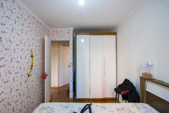 Quarto 1 de apartamento à venda com 3 quartos, 67m² em Jardim do Estádio, Santo André