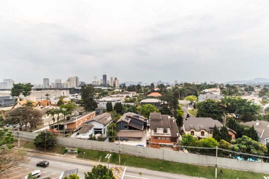 Vista da Suíte de apartamento à venda com 3 quartos, 77m² em Tamboré, Barueri