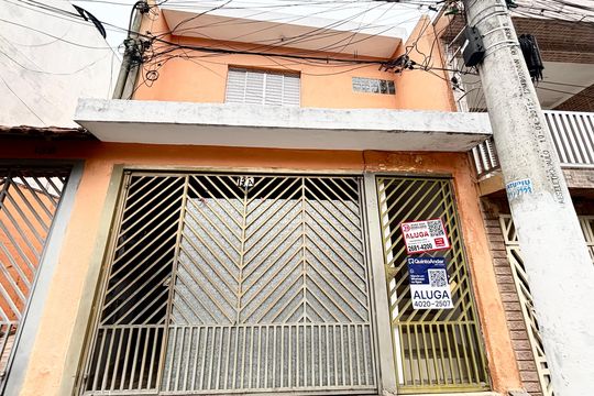 Fachada de casa para alugar com 2 quartos, 60m² em Lajeado, Ferraz de Vasconcelos