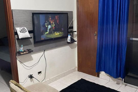 Sala de apartamento para alugar com 2 quartos, 50m² em Vila Caiçara, Praia Grande