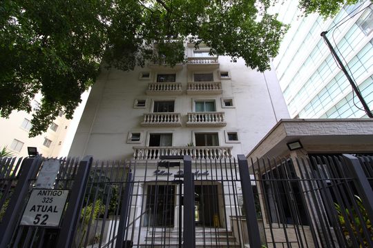 Fachada de apartamento para alugar com 2 quartos, 70m² em Vila Olímpia, São Paulo
