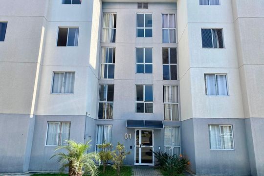 Fachada do bloco de apartamento para alugar com 2 quartos, 44m² em Conquista Veredas, Contagem