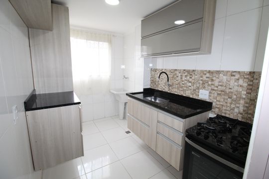 Cozinha de apartamento para alugar com 3 quartos, 69m² em Jardim Satélite, São José dos Campos
