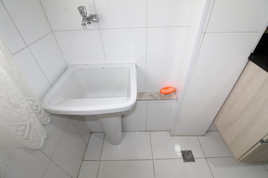 Cozinha de apartamento para alugar com 3 quartos, 69m² em Jardim Satélite, São José dos Campos