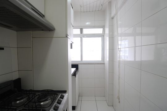 Área de serviço de apartamento à venda com 3 quartos, 78m² em Barra Olímpica, Rio de Janeiro