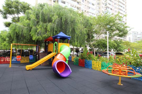 Área comum - Playground de apartamento à venda com 3 quartos, 78m² em Barra Olímpica, Rio de Janeiro