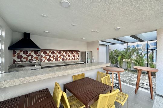 Área comum de casa para alugar com 2 quartos, 39m² em Vila Campanela, São Paulo