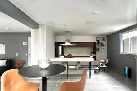 Área comum de casa para alugar com 2 quartos, 39m² em Vila Campanela, São Paulo