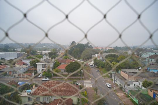 Vista da Suíte de apartamento à venda com 3 quartos, 88m² em Fião, São Leopoldo