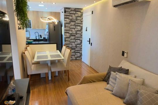 Sala de apartamento para alugar com 2 quartos, 47m² em Piratininga, Osasco