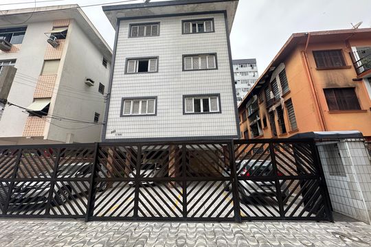 Fachada do Prédio de apartamento para alugar com 2 quartos, 69m² em Centro, São Vicente