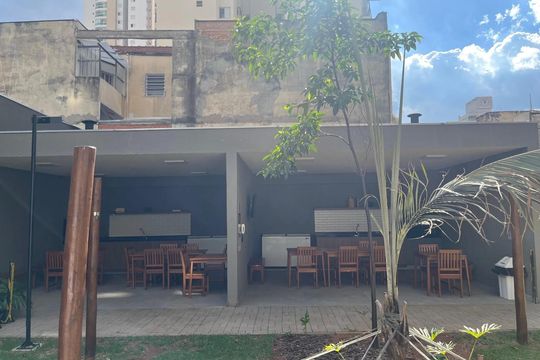 Área comum - Churrasqueira de apartamento para alugar com 1 quarto, 27m² em Água Branca, São Paulo
