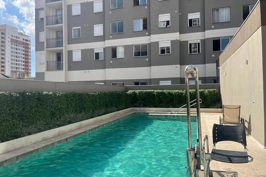 Área comum - Piscina de apartamento para alugar com 1 quarto, 27m² em Água Branca, São Paulo