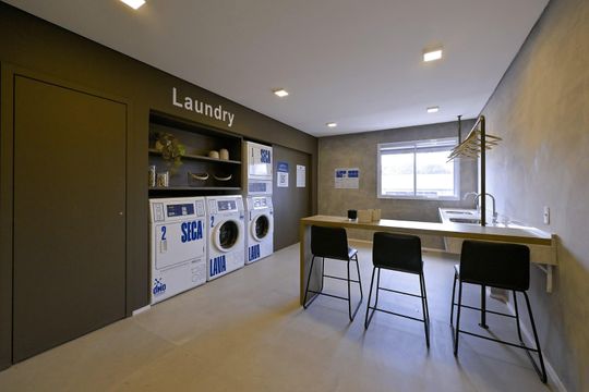 Área comum de kitnet/studio para alugar com 2 quartos, 38m² em Alto da Boa Vista, São Paulo