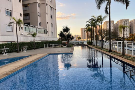 Área comum - Piscina de apartamento à venda com 3 quartos, 117m² em Barra Funda, São Paulo