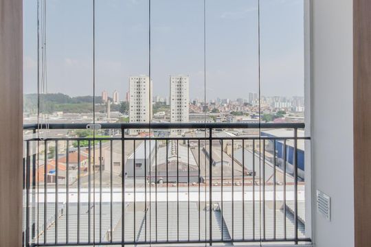 Varanda da Sala de apartamento para alugar com 2 quartos, 51m² em Vila Carioca, São Paulo