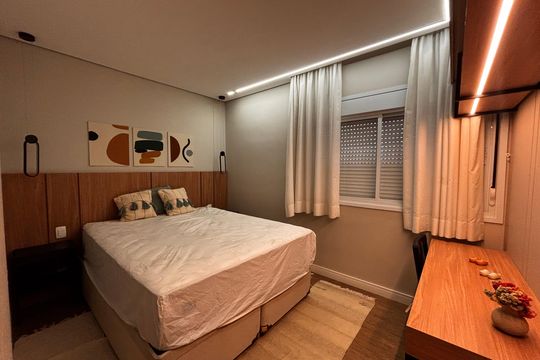 Suíte  de apartamento para alugar com 1 quarto, 53m² em Alphaville Empresarial, Barueri