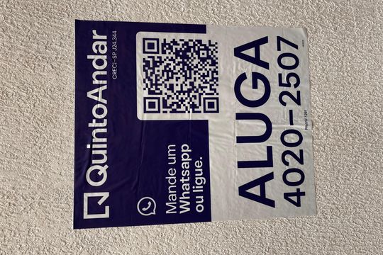 Placa de apartamento para alugar com 1 quarto, 53m² em Alphaville Empresarial, Barueri